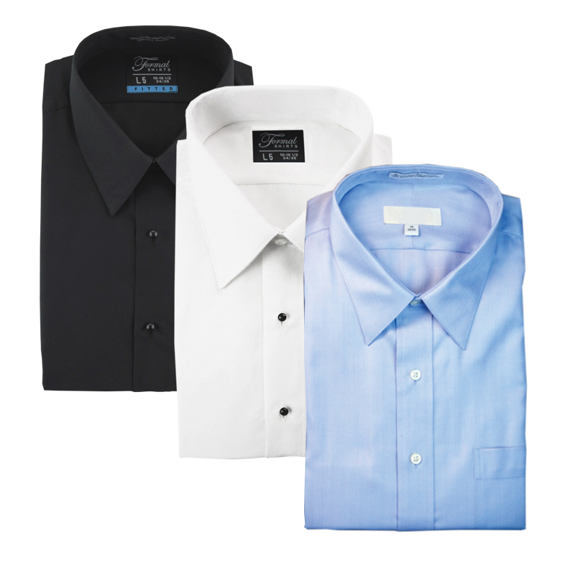Black-Blue-White-Retail-Dress-Shirts-Menswear-800×800 | Tuxedo Junction ...